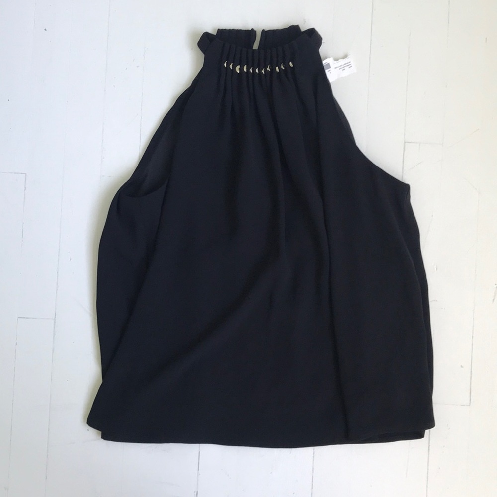 Black Halter Top (BRAND NEW)